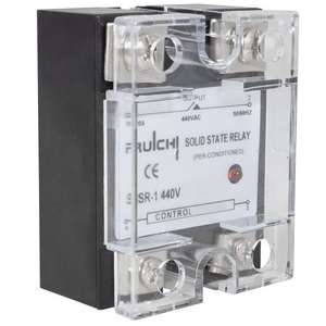 SSR-1 твердотельное реле 40A 440V AC, вход 90-280V AC, высокая изоляция 1000 мОм - Product Image 1