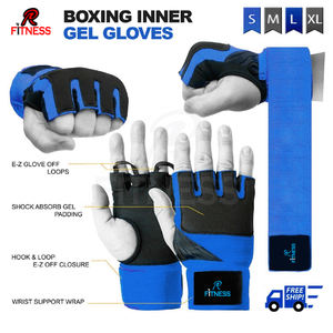 ผ้าพันมือสำหรับชกมวยแบบมีเจลในตัว ใช้งานง่าย รวดเร็ว พร้อมถุงมือเจล - Product Image 2