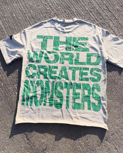 Custom T <b>Shirt</b> <b>Men</b> Streetwear Oversized High Quality Screen Print Acid Wash T <b>Shirt</b> Graphic Cotton <b>Men's</b> T-<b>Shirts</b> - Product Image 1