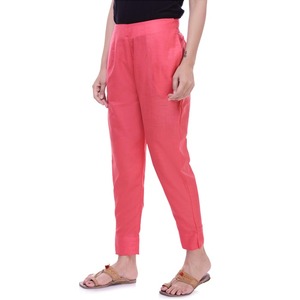 ชุดกางเกงผ้าฝ้ายขากว้างสำหรับผู้หญิง,กางเกงขายาวผ้าวูลแบบกำหนดเองสำหรับฤดูใบไม้ร่วงฤดูร้อนปี2022 - Product Image 4