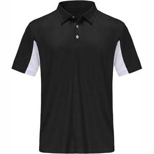 Haute qualité conception personnalisée impression hommes pour T-shirts polo doux respirant tricoté tissu brodé en gros prix usine - Product Image 2