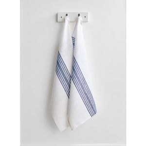 Tejido de rizo tejido blanco liso bordado 100% algodón cocina algodón toallas de golf tejido Premium paño de cocina buena calidad Dropshipping - Product Image 4