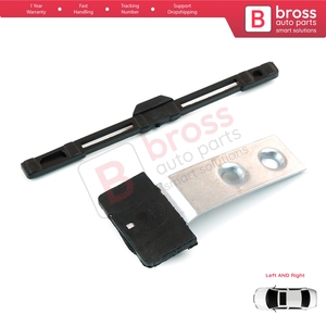 ม่านบังแดดซันรูฟ BSR2+BSR3 ด้านซ้ายขวา สำหรับรถยนต์ซีรีส์ 3 E46 ปี 1997-2003 รุ่นก่อนปรับโฉม 54138246025 54138246027 - Product Image 4