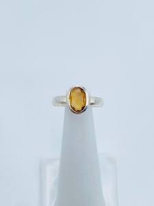 Anillo de Plata de Ley Hecho a Mano con Cornalina, Joyería de Piedras Preciosas de Lujo, Elegante Anillo de Cristal Ajustable de Moda - Product Image 3