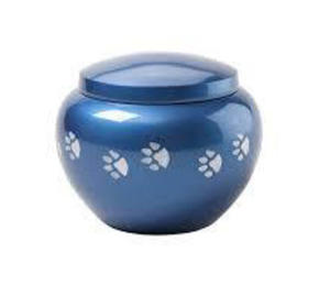 Hot Selling Brass Pet Cremation Urns Funeral Urns <b>For</b> Cat and Dog <b>Ashes</b> Handmade Burial Urns - Product Image 3