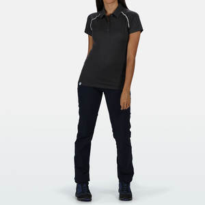 High Quality Custom Size Women's for <b>Polo</b> T-<b>Shirt</b> Breathable Cotton Solid Pattern Casual Style Compressed Feature - Product Image 3