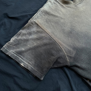 Haute qualité impression personnalisée Logo lourd sonnerie chemise recadrée coton pleine impression soleil fané graphique sonnerie t-shirt pour hommes - Product Image 4