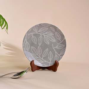 Boheme Porcelain Quarter Plates <b>Set</b> 4 7.8 Inches Durable <b>Dinner</b> Dishes Customizable Bohemian for Parties Events for Hotels - Product Image 5
