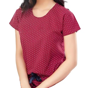 เซ็ตเสื้อยืดและกางเกงขาสั้นสำหรับผู้หญิงเซตเสื้อยืดและเสื้อยืดผ้าฝ้ายสองชิ้น2026สำหรับฤดูร้อน - Product Image 4