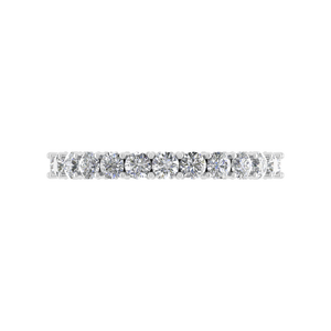 Bague originale en argent sterling 925 Moissanite Solitaire diamant VVS D Color Prong Setting Rhodium Plated Fine Jewelry for Her - Product Image 2