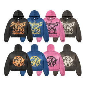 Sweat à capuche pour homme, lourd, confortable, durable, avec impression numérique, tissu et couleurs personnalisables, nouvelle arrivée - Product Image 1