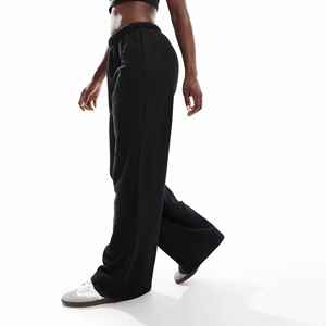 Pantalones Deportivos de Pierna Ancha de Invierno, de Felpa de Poliéster/Algodón Ecológica, de Gran Tamaño, con Logotipo Personalizado Estampado - Product Image 6