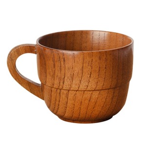 Tasse à café en bois marron faite à la main de haute qualité Design Viking classique ArtisanVibe accessoire de thé de café personnalisé écologique - Product Image 2