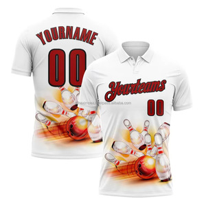 Polo Personalizado por Sublimación para Hombre – Camisa de Poliéster de Manga Corta de Alta Calidad para Golf y Bolos - Product Image 1