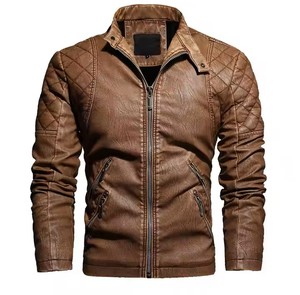 Chaqueta de Cuero con Logotipo Personalizado de Alta Demanda, Precio Económico, Chaqueta Impermeable Transpirable de Alta Calidad para Hombre, Abrigada para Invierno - Product Image 3