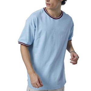 T-shirts surdimensionnés 100% coton pour hommes de haute qualité nouveau style de mode personnalisé OEM coupe ample conception unie - Product Image 3