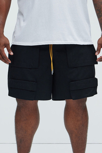 Custom OEM Anti-Wrinkle Men's Mid Waist 100% Cotton Lightweight Quick Dry Cargo Shorts <b>Athletic</b> Fit Casual Wear - Product Image 6