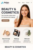 Agencia web profesional de diseño de sitios web de comercio electrónico de belleza y cosméticos en EE. UU. Ofrece soluciones fiables y en línea para tiendas