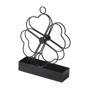 <b>Mosquito</b> <b>Coil</b> Holder Best Shape Wholesale Metallic Black Color <b>Coil</b> Stand Home Hotel Bedroom Incense <b>Coil</b> Holder - Product Image 6