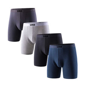 Sous-vêtements pour hommes, caleçons en coton et élasthanne tricotés écologiques, doux et respirants, vêtements intérieurs pour hommes, à porter tous les jours - Product Image 2