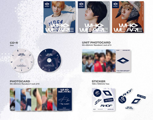 AHOF - [ QUI SOMMES-NOIR ] 1er mini-album (version Jewel) Album KPOP Best Seller en Corée - Product Image 5
