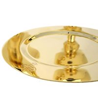Calices à vin de luxe en laiton avec une finition élégante, parfaits pour la décoration d'églises et les célébrations prestigieuses