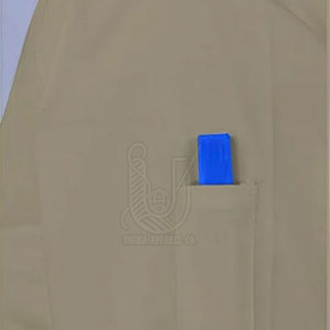 Batas de Laboratorio Transpirables de Secado Rápido 100% Algodón de Alta Calidad con Detección de Agujas para Hombres, Uso Hospitalario, Venta en Línea, las Más Vendidas - Product Image 4