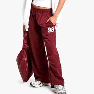 Yoga Pants Women Quick Drying Casual Straight Tummy Control <b>Stretch</b> Professional Gym Customized Colors Pants - Product Image 3
