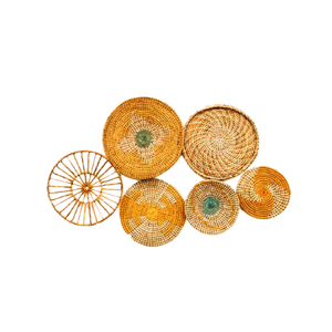 Haute qualité meilleure vente naturel jonc de mer tenture murale décor du Vietnam-produits artisanat de haute qualité - Product Image 1