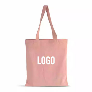 Bolsa de Mano Grande de Lona de Algodón Orgánico, Reutilizable, Ecológica, con Asas Largas, Bolsillo con Cremallera, Logotipo Personalizado, para Compras, Playa, Viajes - Product Image 4