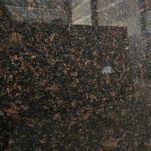 Losas de granito marrón tostado, granito oscuro pulido de alta calidad, cristales rojizos, encimeras de cocina modernas, villas de baño ranuradas - Product Image 1