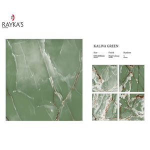 Carreaux de porcelaine en céramique émaillée de marbre de qualité supérieure de 5mm d'épaisseur, style moderne pour le sol intérieur du salon - Product Image 1