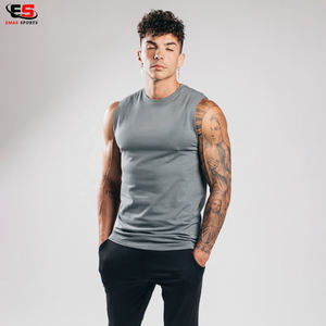 Débardeur sans manches à logo personnalisé pour hommes Haut de gymnastique et de course de haute qualité | T-shirts sans manches 2025 Trending Muscle & Bodybuilding - Product Image 6