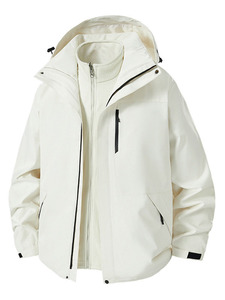 <span class=keywords><strong>Veste</strong></span> à capuche de montagne coupe-vent à double face avec logo personnalisé OEM, broderie et impression - Product Image 1
