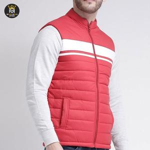 Chaqueta acolchada de lona para hombre de invierno personalizada de calidad profesional 2025, chaqueta de vuelo cómoda clásica con cuello levantado y relleno de poliéster - Product Image 5