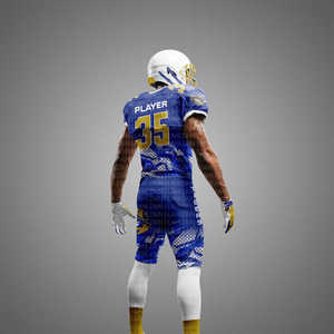 Séchage rapide meilleure qualité conception personnalisée impression par sublimation football américain affaire paquet uniforme 2025 - Product Image 2