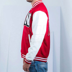 Veste de baseball Unique Stitch pour homme, haute qualité, 100% coton et laine, best-seller - Product Image 4