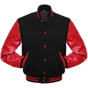 Chaqueta de Béisbol Varsity Unisex de Lona Acolchada y Transpirable, Nueva Moda a Bajo Precio, Personalizable en la Parte Delantera, para Invierno - Product Image 4