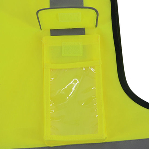 Vente en gros Gilet de sécurité une pièce personnalisé de haute qualité en polyester réfléchissant jaune vert fluo pour enfants avec service OEM - Product Image 3