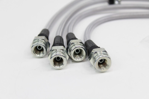 Kit de Mangueras de Freno de Acero Inoxidable de Alta Calidad, Estilo AN3 1/8 AN4 3/16 HE L, con Conector Banjo - Product Image 6