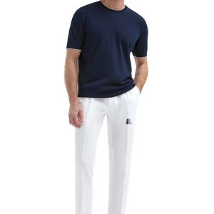 Pantalones Casuales Estilo Safari para Hombre, 100% Algodón Canvas, Ecológicos, Ligeros, de Secado Rápido, Transpirables, Cintura Media, Cierre con Cordón - Product Image 1