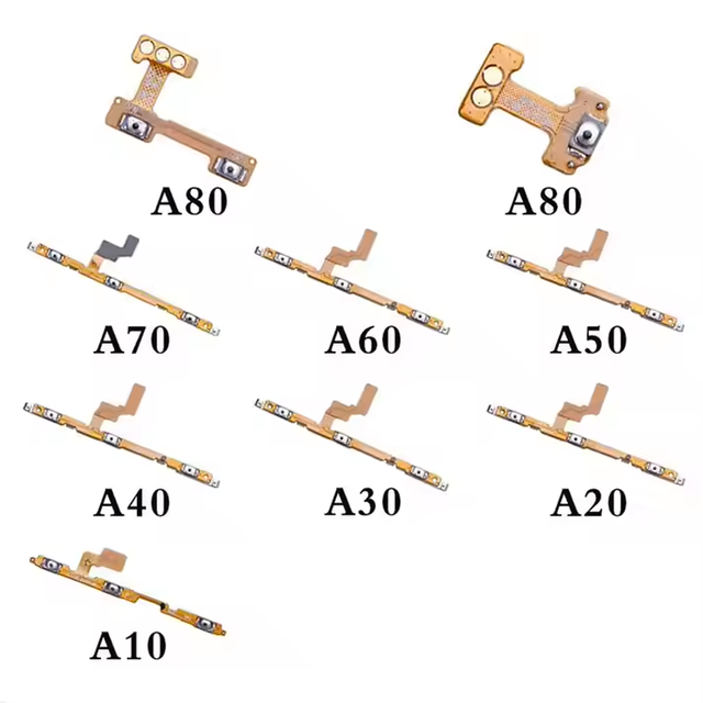 For Replacement Power Volume Button Flex Cable (Black) 1 Year Warranty 100% Tested for