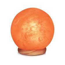 Lampe de sphère de sel de l'Himalaya faite à la main Design sculpté artistique pour une décoration romantique et une ambiance relaxante - Product Image 6