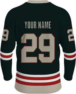 Fabricante de Camisetas de Hockey sobre Hielo al por Mayor, Ropa de Equipo Personalizada, Camiseta de Hockey sobre Hielo de Alto Rendimiento, Tejido Ligero y Duradero - Product Image 2