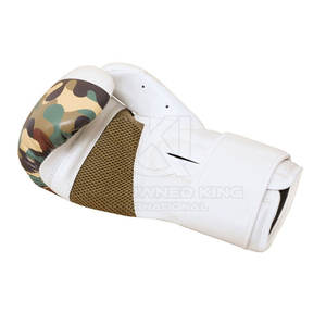 Guantes de Boxeo de Cuero Genuino en Venta en Línea, Marca Privada, Guantes de Boxeo Transpirables Personalizados - Product Image 5