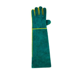 Gants de soudage longs de qualité supérieure Gants de sécurité en cuir de vachette ignifuges Gants de soudage en cuir - Product Image 5