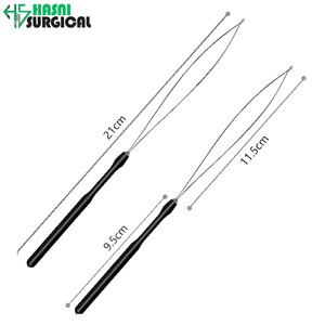 Aguja de Acero Inoxidable con Gancho para Enhebrar, Instrumento Quirúrgico Manual para Extensiones de Cabello, Juego de Instrumentos Quirúrgicos, Color Personalizado, Alta Calidad, CE - Product Image 3