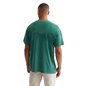 Camiseta de Cuello Redondo para Hombre, 100% Algodón Jersey, Personalizable con Logotipo, Calidad Premium, Transpirable, Diseño Sólido, Serigrafía - Product Image 2