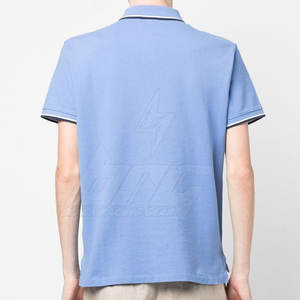 เสื้อยืดโปโลผู้ชายน้ำหนักเบาออกแบบโลโก้ได้ตามต้องการ - Product Image 3