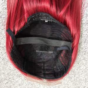 Vente en gros 100% trame de cheveux vierges haute qualité grand stock perruque droite en os cheveux humains bruts teints vietnamiens - Product Image 2